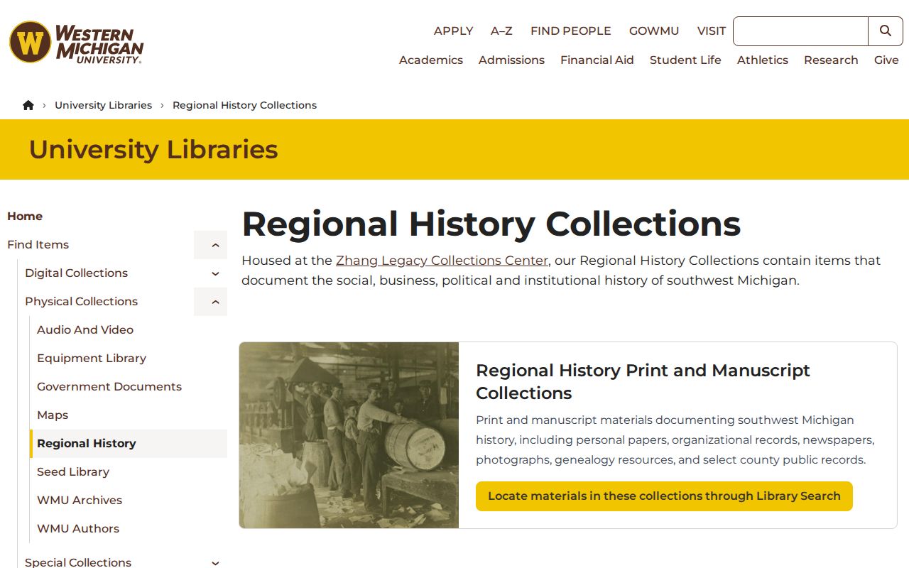 Kalamazoo city directory WMU regional history collections
